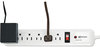 A Picture of product IVR-71652 Innovera® Surge Protector 6 AC Outlets, 4 ft Cord, 540 J, White