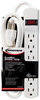 A Picture of product IVR-73306 Innovera® Six-Outlet Power Strip 6 Outlets, ft Cord, Ivory