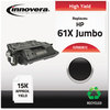 A Picture of product IVR-8061J Innovera® 8061J Toner Cartridge Remanufactured Black Extended-Yield Replacement for 61X (C8061XJ), 15,000 Page-Yield, Ships in 1-3 Business Days