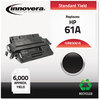 A Picture of product IVR-83061A Innovera® 83061, 83061A Laser Cartridge Remanufactured Black Toner, Replacement for 61A (C8061A), 6,000 Page-Yield, Ships in 1-3 Business Days