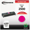 A Picture of product IVR-83973 Innovera® 83960, 83971, 83972, 83973 Laser Cartridge Remanufactured Magenta Toner, Replacement for 123A (Q3973A), 4,000 Page-Yield