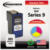 A Picture of product IVR-9SMK993 Innovera® 9SMK993, 9SMK992 Ink Remanufactured Tri-Color High-Yield Replacement for Series 9 (MK991), 285 Page-Yield