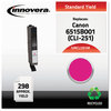 A Picture of product IVR-CLI251M Innovera® CLI251B-PGI250B Ink Remanufactured Magenta Replacement for CLI-251 (6515B001), 298 Page-Yield, Ships in 1-3 Business Days