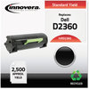 A Picture of product IVR-D2360 Innovera® D2360, D3460 Toner Remanufactured Black Replacement for 331-9803, 2,500 Page-Yield