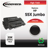A Picture of product IVR-E255J Innovera® E255A, E255X, E255J Toner Remanufactured Black Extended-Yield Replacement for 55X (CE255XJ), 20,000 Page-Yield, Ships in 1-3 Business Days