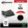 A Picture of product IVR-E390A Innovera® E390A Toner Remanufactured Black Replacement for 90A (CE390A), 10,000 Page-Yield