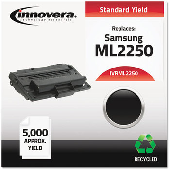 Innovera® ML2250 Laser Cartridge Remanufactured Black Toner, Replacement for ML-2250D5, 5,000 Page-Yield