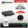 A Picture of product IVR-ML2250 Innovera® ML2250 Laser Cartridge Remanufactured Black Toner, Replacement for ML-2250D5, 5,000 Page-Yield