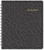 A Picture of product AAG-7086505 AT-A-GLANCE® Weekly Appointment Book Ruled for Hourly Appointments Vertical-Column 8.75 x 7, Black Cover, 13-Month (Jan-Jan): 2024-2025