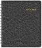 A Picture of product AAG-7086505 AT-A-GLANCE® Weekly Appointment Book Ruled for Hourly Appointments Vertical-Column 8.75 x 7, Black Cover, 13-Month: Jan 2025 to 2026