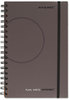 A Picture of product AAG-80620330 AT-A-GLANCE® Plan. Write. Remember.® Planning Notebook Two Days Per Page , 9 x 6, Gray Cover, Undated