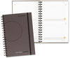 A Picture of product AAG-80620330 AT-A-GLANCE® Plan. Write. Remember.® Planning Notebook Two Days Per Page , 9 x 6, Gray Cover, Undated