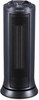A Picture of product ALE-HECT17 Alera® Mini Tower Ceramic Heater 1,500 W, 7.37 x 17.37, Black