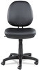 A Picture of product ALE-IN4819 Alera® Interval Series Swivel/Tilt Task Chair Bonded Leather Seat/Back, Up to 275 lb, 18.11" 23.22" Seat Height, Black