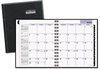 A Picture of product AAG-G400H00 AT-A-GLANCE® DayMinder® Hard-Cover Monthly Planner with Memo Section, Unruled Blocks, 8.5 x 7, Black Cover, 12-Month (Jan to Dec): 2025