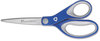 A Picture of product ACM-15554 Westcott® KleenEarth® Soft Handle Scissors,  8" Long, Blue/Gray