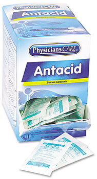 PhysiciansCare® Antacid Tablets,  Two-Pack, 50 Packs/Box