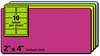 A Picture of product AVE-6481 Avery® High-Visibility ID Labels High-Vis Removable Laser/Inkjet 2 x 4, Asst. Neon, 120/Pack