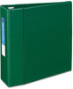 A Picture of product AVE-79784 Avery® Heavy-Duty Non-View Binder with DuraHinge® and One Touch EZD® Rings Locking 3 4" Capacity, 11 x 8.5, Green