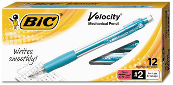 BIC® Velocity® Original Mechanical Pencil,  .9mm, Turquoise