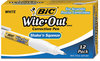 A Picture of product BIC-WOSQP11 BIC® Wite-Out® Brand Shake 'n Squeeze™ Correction Pen,  8 ml, White