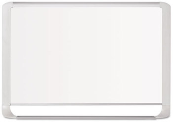 MasterVision® Gold Ultra™ Magnetic Dry Erase Boards,  24 x 36, Silver/White