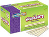 A Picture of product CKC-377501 Chenille Kraft® Natural Wood Craft Sticks,  4 1/2 x 3/8, Wood, Natural, 1000/Box