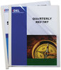 A Picture of product CLI-32557 C-Line® Report Covers,  Vinyl, Clear, 1/8" Capacity, 50/Box