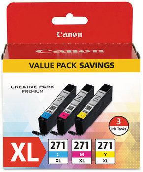 Canon® 0336C001-0390C005 Ink,  Cyan, Magenta, Yellow