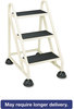 A Picture of product CRA-103019 Cramer® Stop-Step® Ladder,  21 1/2w x 27 1/4d x 32 3/4, 3-Step, Beige