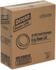 A Picture of product DXE-9538 Dixie® Drink-Thru Lid,  Fits 8oz Hot Drink Cups, White, 1000/Carton