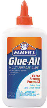 Elmer's® Glue-All® White Glue,  Repositionable, 7.625 oz