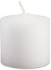 A Picture of product FHC-F400 FancyHeat® Votive Candles,  10 Hour Burn, 1-1/3"h, White, 72/Pack