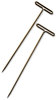 A Picture of product GEM-85T GEM T-Pins,  Steel, Silver, 2", 100/Box