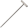 A Picture of product GEM-85T GEM T-Pins,  Steel, Silver, 2", 100/Box