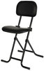 A Picture of product AAP-CS612 Alera® IL Series Height-Adjustable Folding Stool Supports Up to 300 lb, 27.5" Seat Height, Black