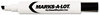 A Picture of product AVE-24408 Avery® MARKS A LOT® Desk-Style Dry Erase Marker Broad Chisel Tip, Black, Dozen (24408)