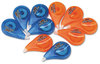 A Picture of product BIC-WOTAP10 BIC® Wite-Out® Brand EZ Correct® Correction Tape,  Non-Refillable, 1/6" x 472", 10/Box