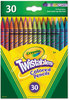 A Picture of product CYO-687409 Crayola® Twistables® Colored Pencils,  30 Assorted Colors/Pack