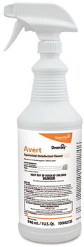 Diversey™ Avert Sporicidal Disinfectant Cleaner,  32 oz Spray Bottle, 12/Carton