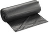 A Picture of product IBS-S386022K Inteplast Group High-Density Commercial Can Liners,  60gal, 38 x 60, 22 Microns, Black, 150/Carton