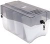 A Picture of product IVR-39502 Innovera® CD/DVD Storage Case Holds 150 Discs, Clear/Smoke
