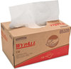 A Picture of product 874-408 WypAll* L10 Utility Wipes,  9 x 10.5, POP-UP Box, White, 125/Box, 18 Boxes/Carton