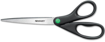 Westcott® KleenEarth® Scissors,  Black, 9" Long