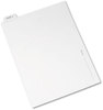 A Picture of product AVE-11940 Avery® Legal Index Divider, Exhibit Alpha Letter, Style Avery-Style Preprinted Bottom Tab 26-Tab, A, 11 x 8.5, White, 25/PK