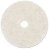 A Picture of product BWK-4017NAT Boardwalk® Ultra High-Speed Burnishing Floor Pads. 17 in. Natural White. 5/case.