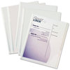 A Picture of product CLI-32457 C-Line® Report Covers,  Economy Vinyl, Clear, 8 1/2 x 11, 50/BX