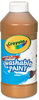 A Picture of product CYO-542016036 Crayola® Washable Paint,  Orange, 16 oz