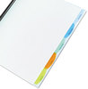 A Picture of product GBC-55766 GBC® View-Tab® Report Cover,  Binding Bar, Letter, Holds 20 Pages, Clear