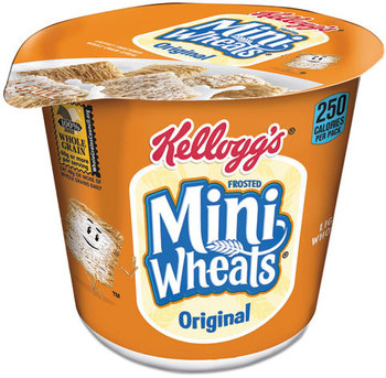 Kellogg's® Good Food to Go!™ Breakfast Cereal,  Frosted Mini Wheats, Single-Serve, 6/Box